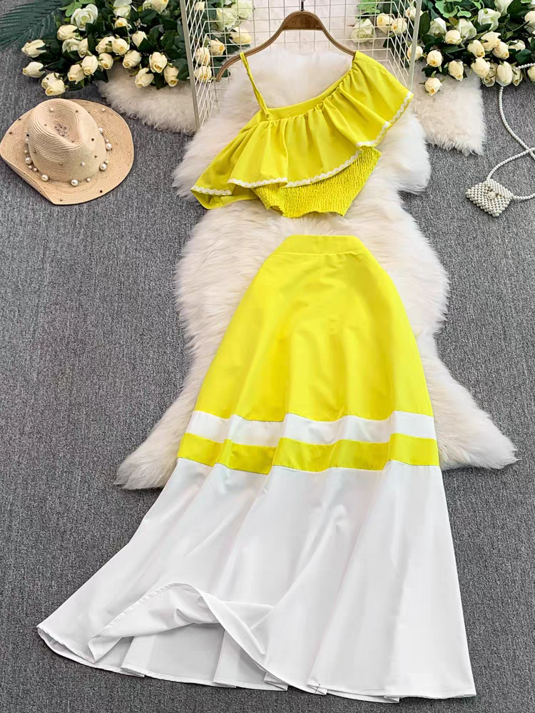 Jennifer Summer Off Shoulder Ruffle Dress