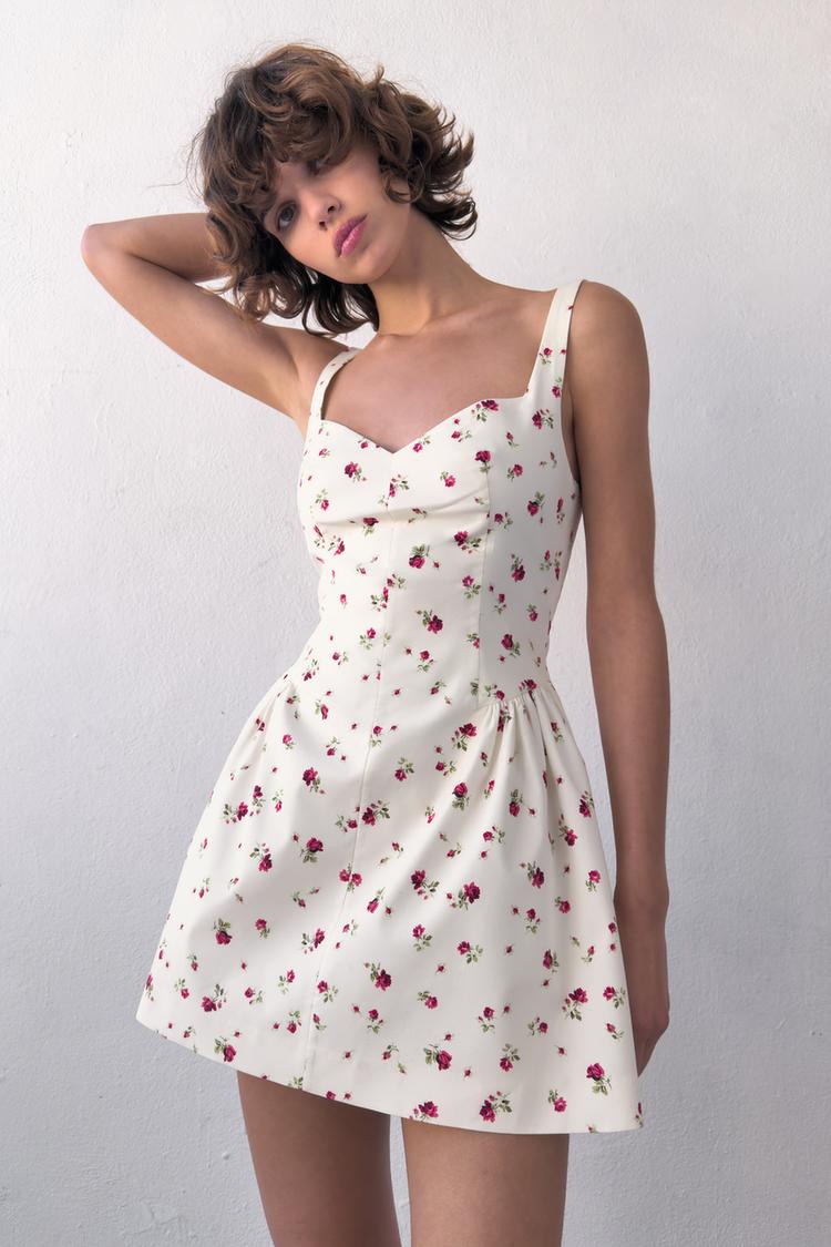 Milena Summer Floral Print Dress