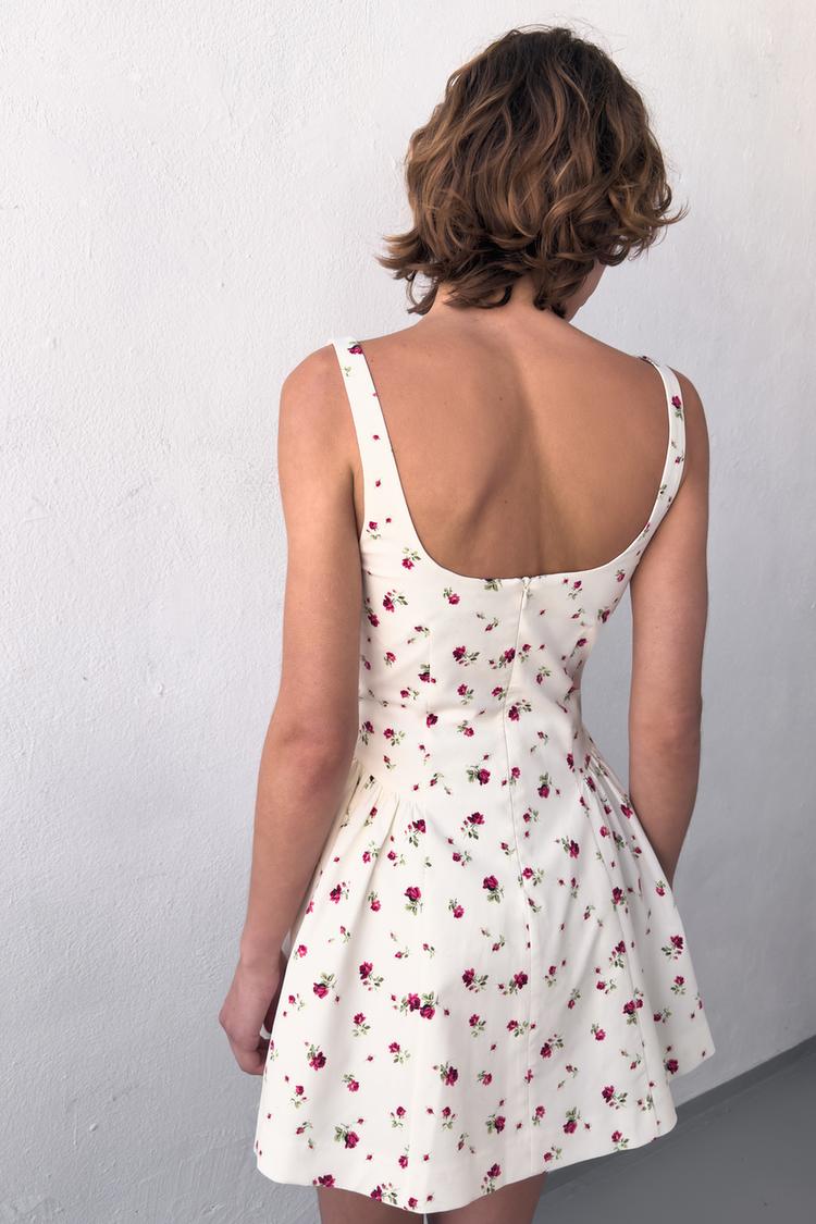 Milena Summer Floral Print Dress