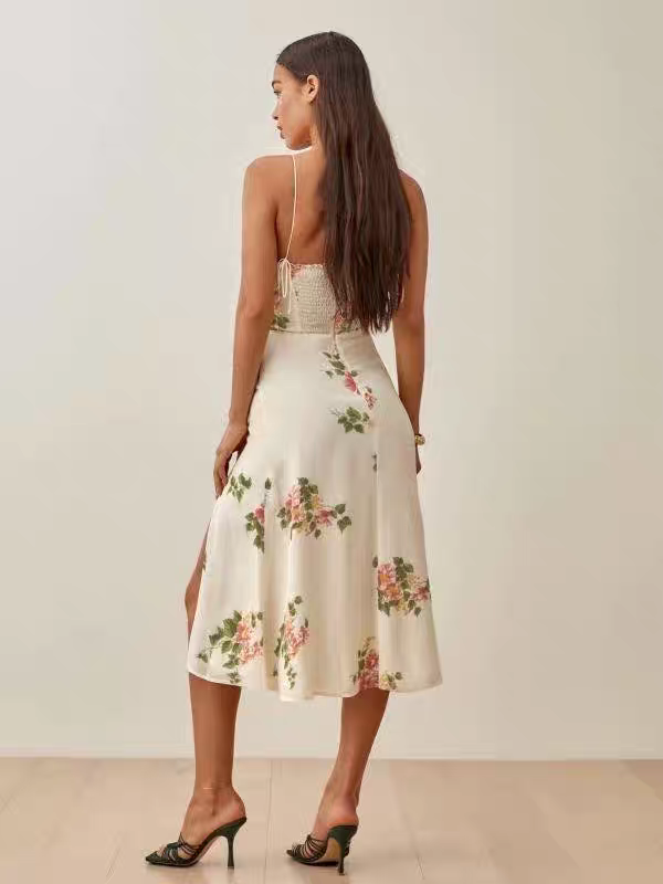 Sandra Summer Floral Print Dress