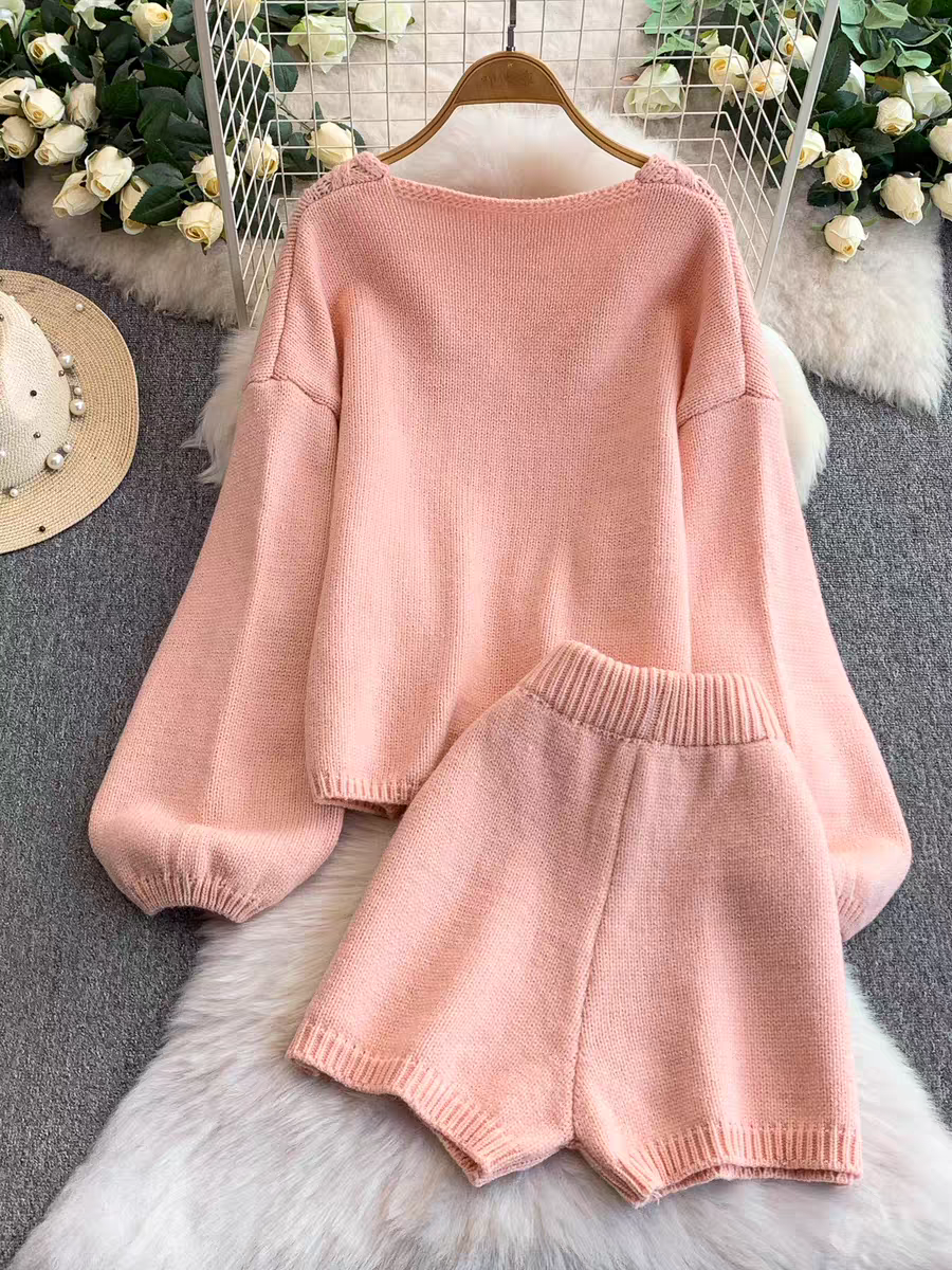 Bianca Winter Shorts Set