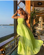 Kirsten Summer Long Vacation Dress