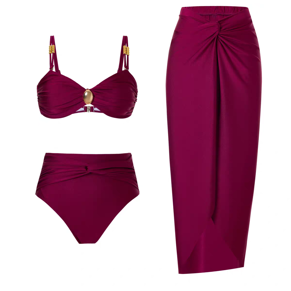 Eliot Summer Beach Vacation Three Piece Set
