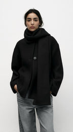 Emma Winter Jacket With Scarf