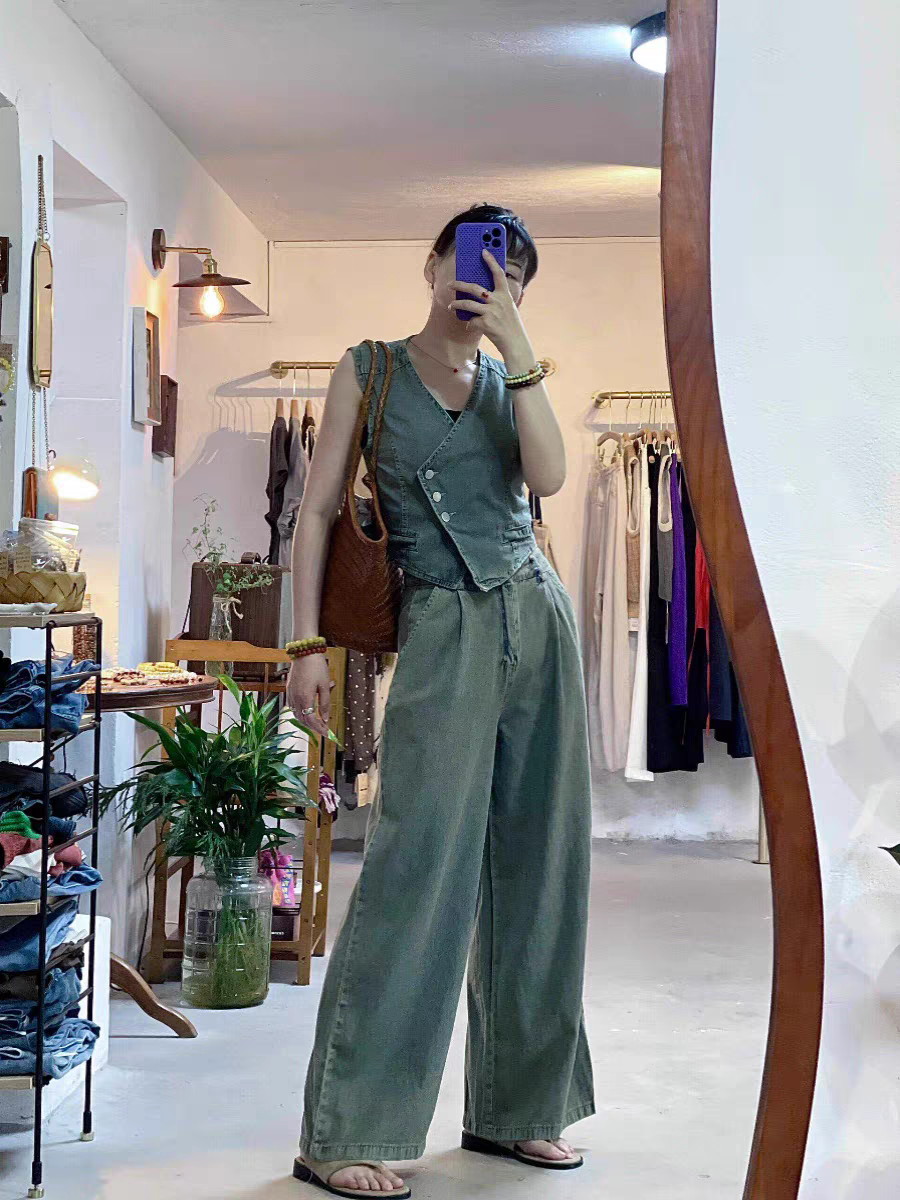 Rebecca Summer Denim Coord Set