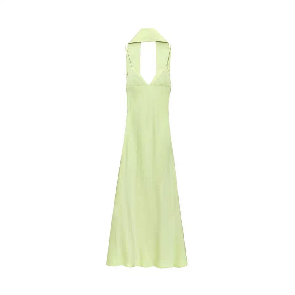 Natalia Summer Dress With Scarf