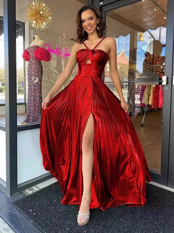 Brittany Party Metallic Dress