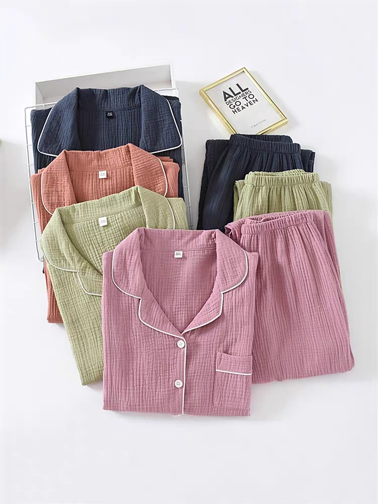 Michelle Summer Cotton Pajamas Set