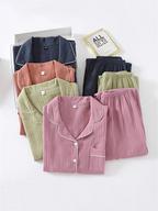 Michelle Summer Cotton Pajamas Set