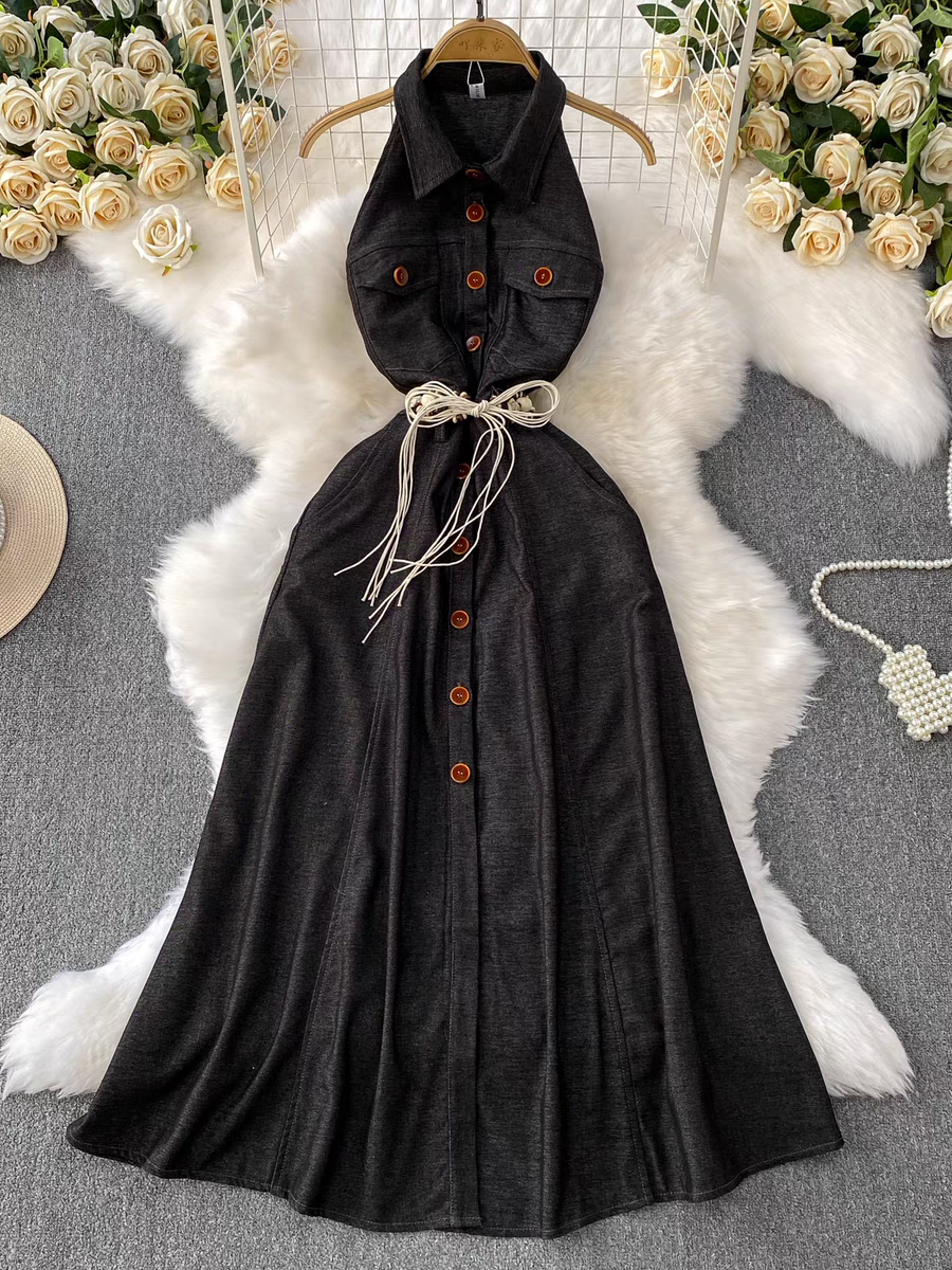 Charlotte Summer Denim Dress - 24th Spoke