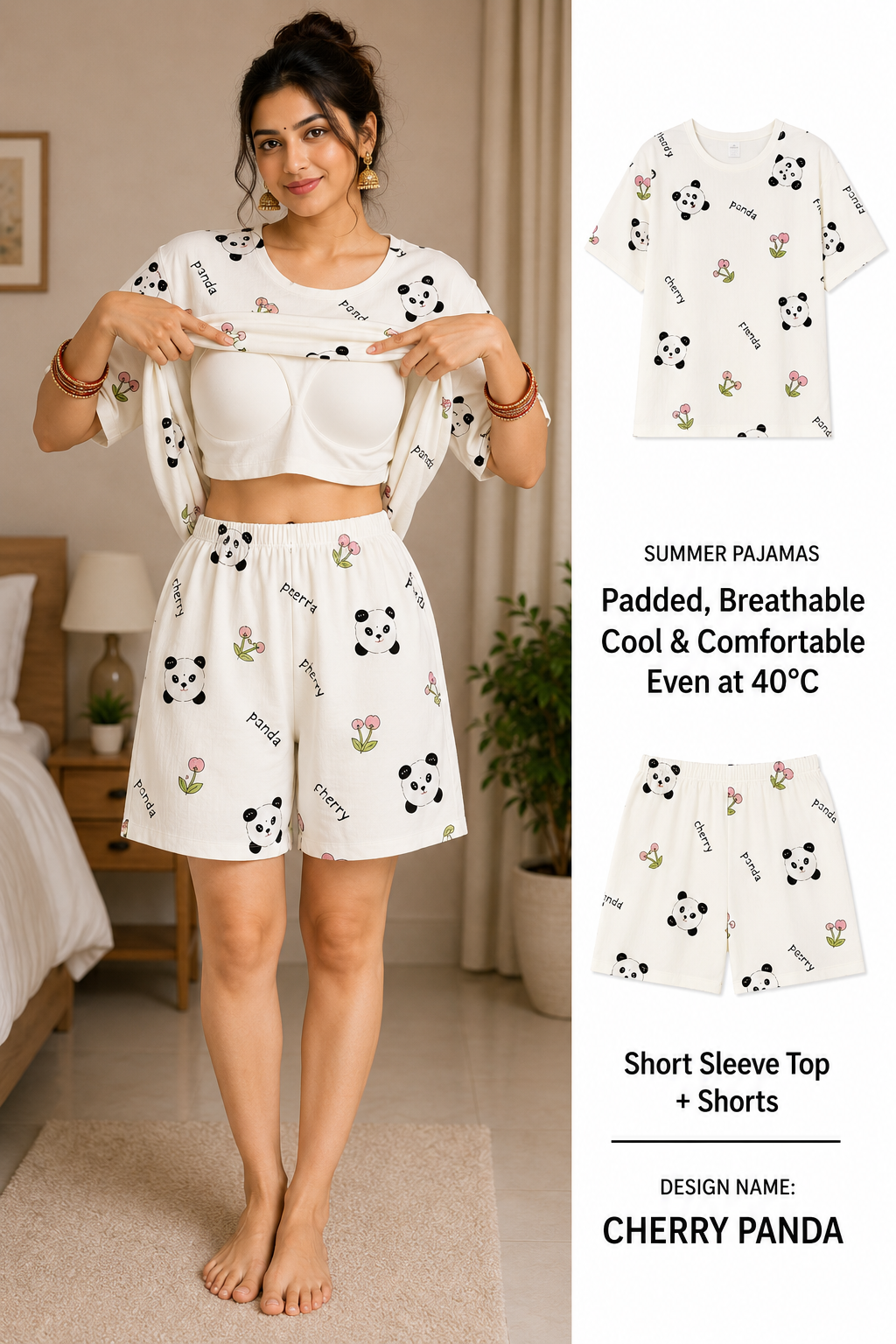 Claire Summed Padded Set