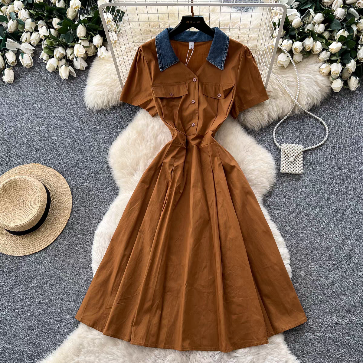 Charlize Summer Shirt Dress