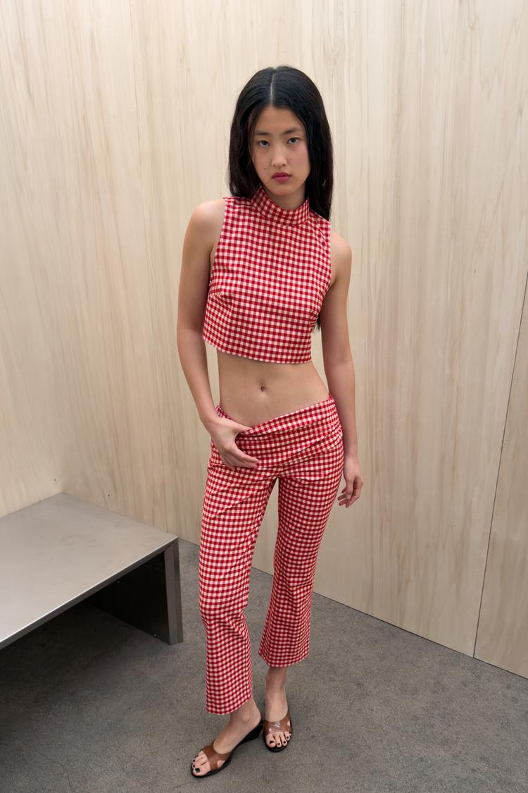 Rachel Summer Plaid Set