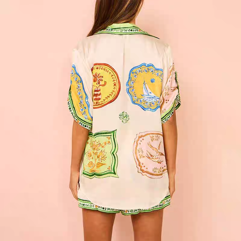 Rakul Summer Vacation Coord Set