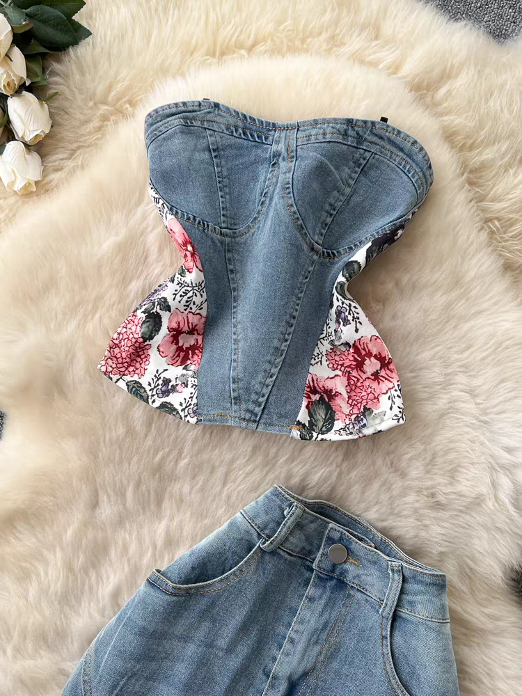 Kate Summer Denim Set