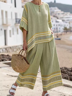 Milla Summer Linen Coord Set