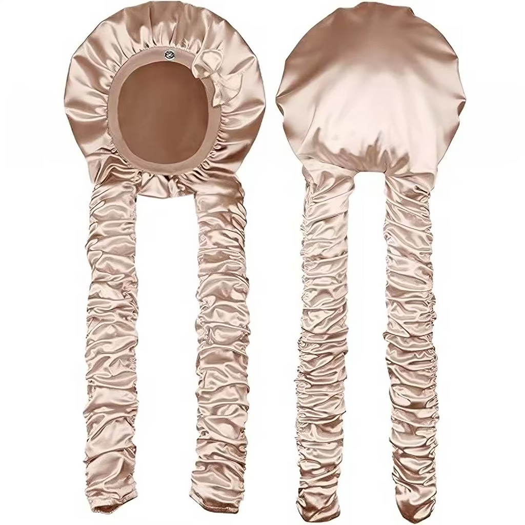 Satin Curling Hair Sleeping Cap