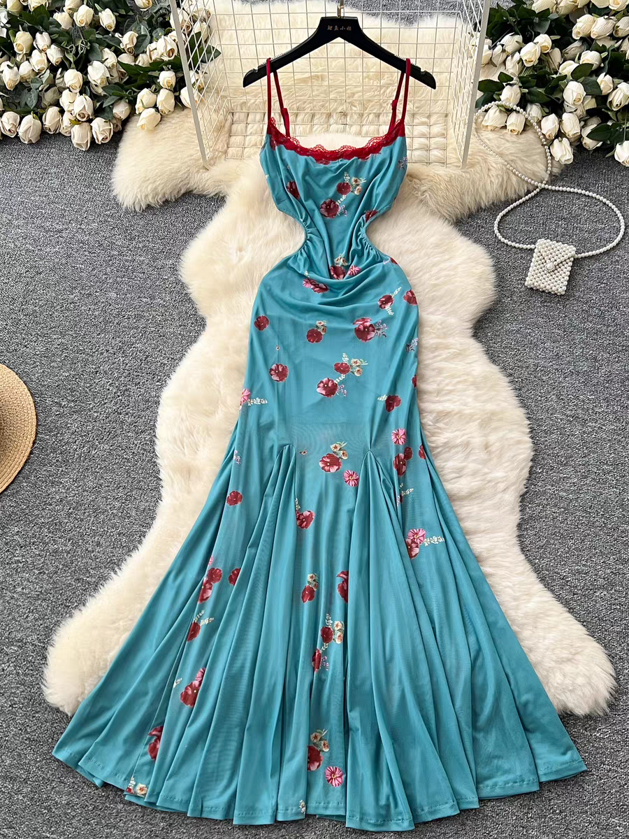 Lena Summer Classic Printed Dress