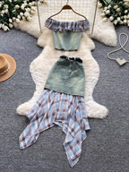 Alison Summer Denim Set