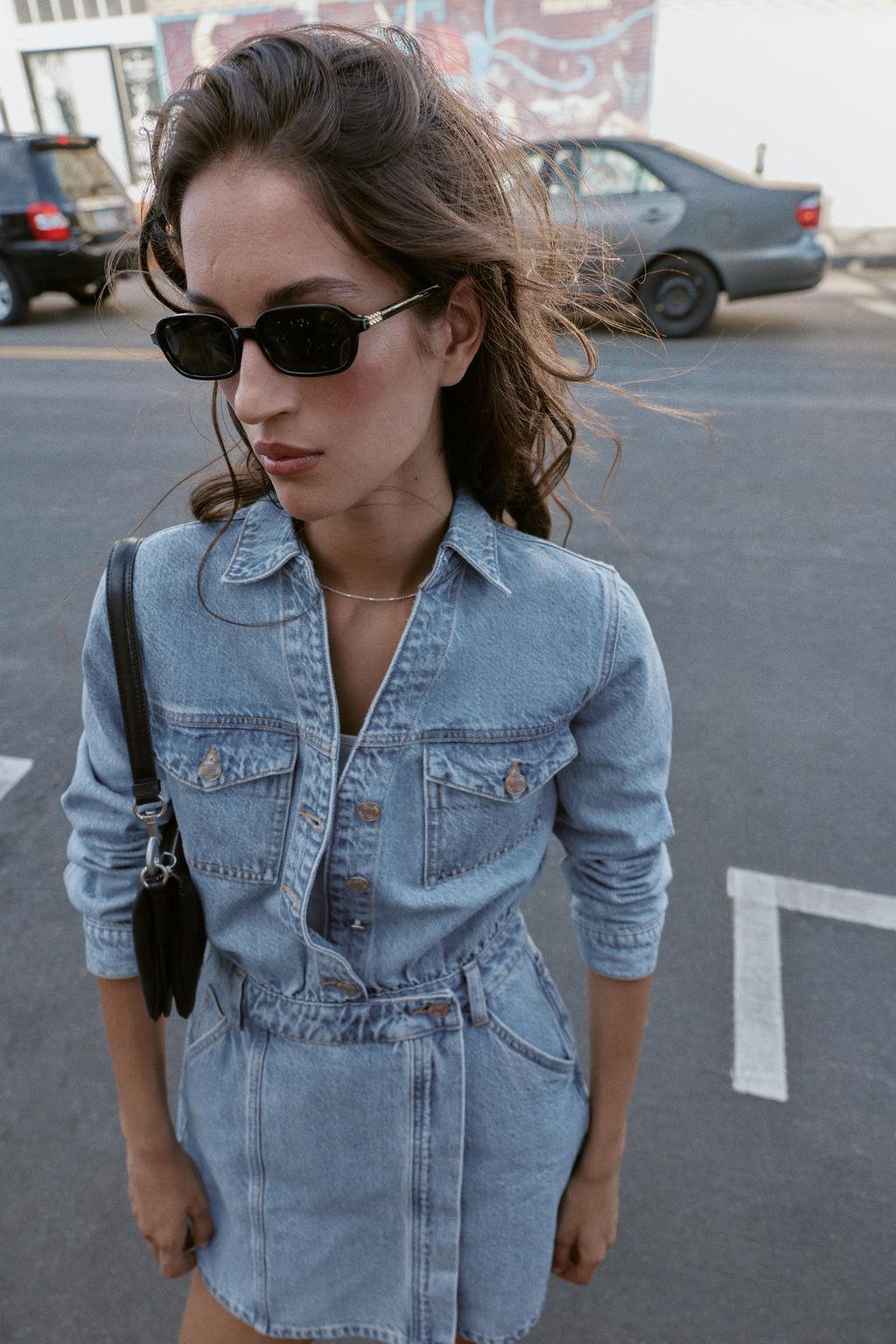 Gemma Summer Denim Mini Dress