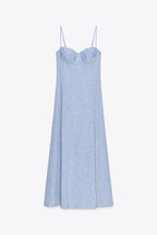 Jessica Summer Blended Bra Midi Dress