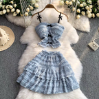 Kate Summer Two Piece Ruffle Dress - 24th Spoke