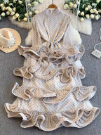 Bianca Luxury Ruffle Dress