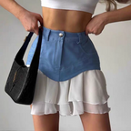 Jennifer Summer High Waist Skirt (Belt Not Included)