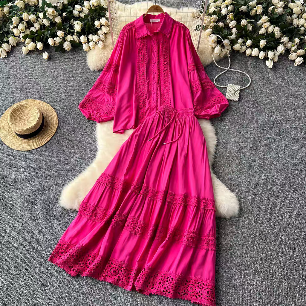 Urmila Summer Two Piece Dres Set - 24th Spoke