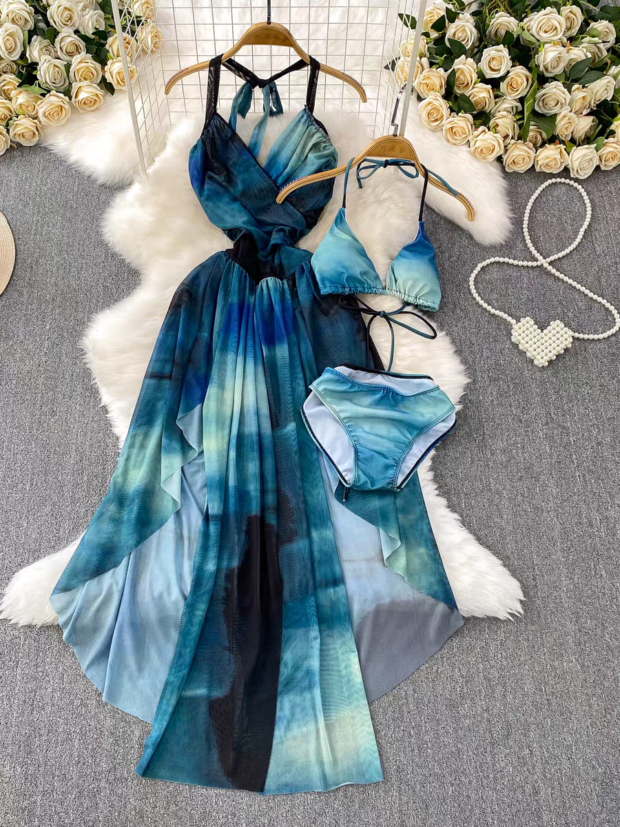 Rachel Summer Vacation Three Piece Set