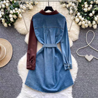 Marie Summer Denim Dress