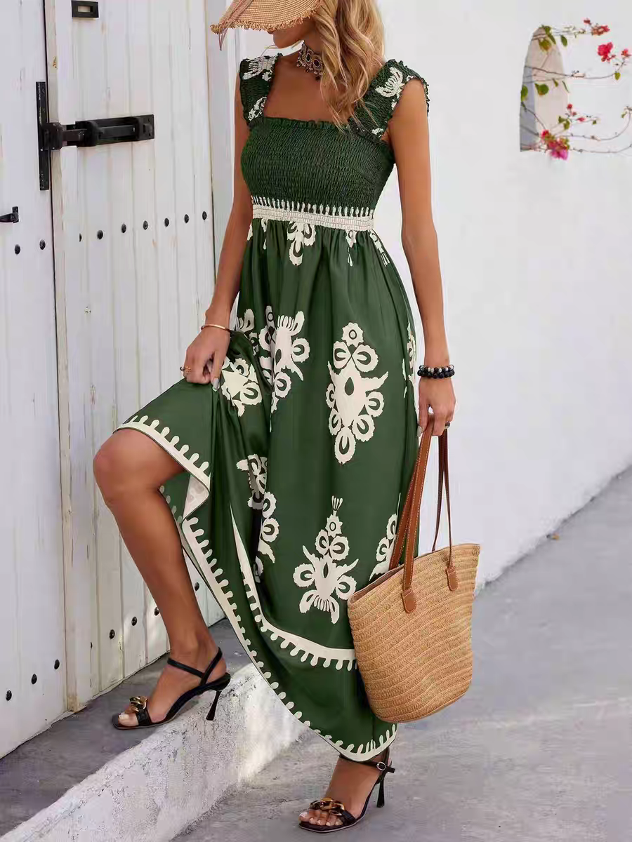 Natalie Summer Vacation Beach Dress