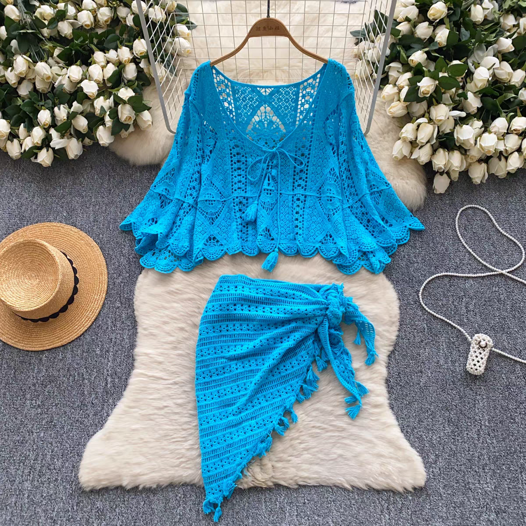 Cheryl Summer Beach Vacation Two Piece Set