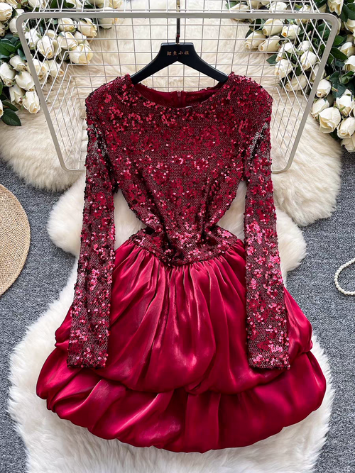 Melissa Sequins Party Dress