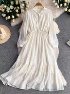 Nicole Retro Long Dress