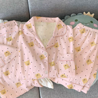 Summer Pajamas Three Piece Set