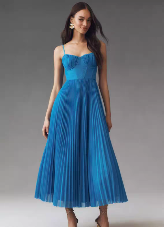 Sweetheart Neck Flowy Slip Maxi Dress