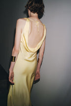 Jhanvi Summer Satin Dress