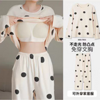 Natalie Summer Padded Pajamas Set