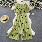 Hilarie Summer Polka Dot Jumpsuit - 24th Spoke