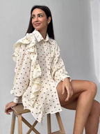 Anna Summer Heart Print Pajamas Set