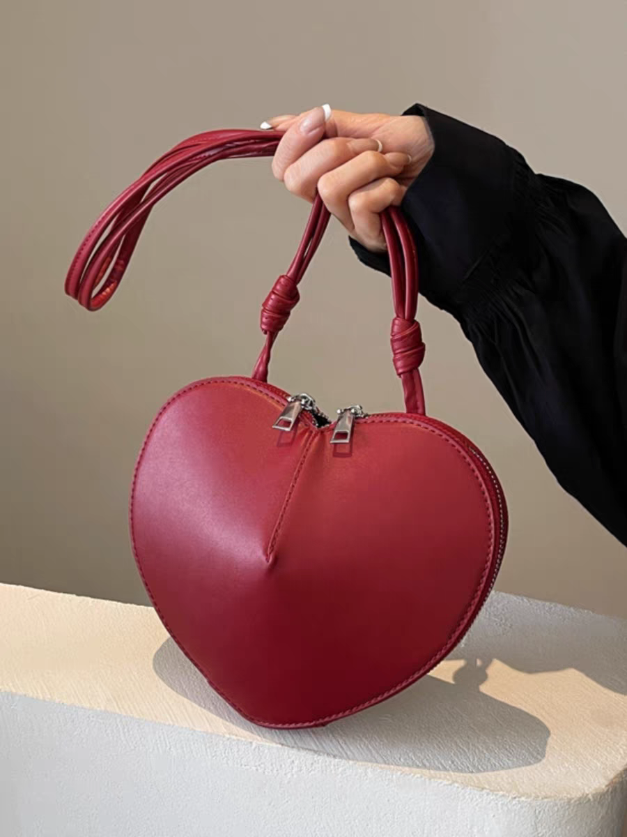 Heart Shaped CrossBody Bag