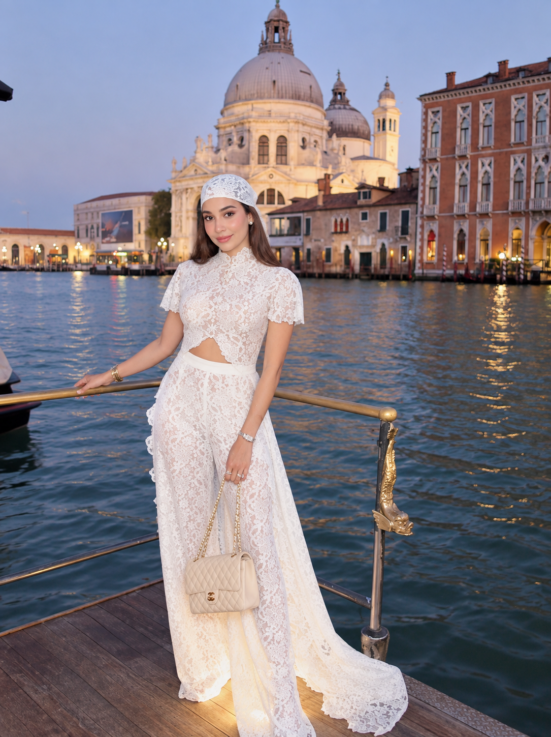Deepika Lace Set