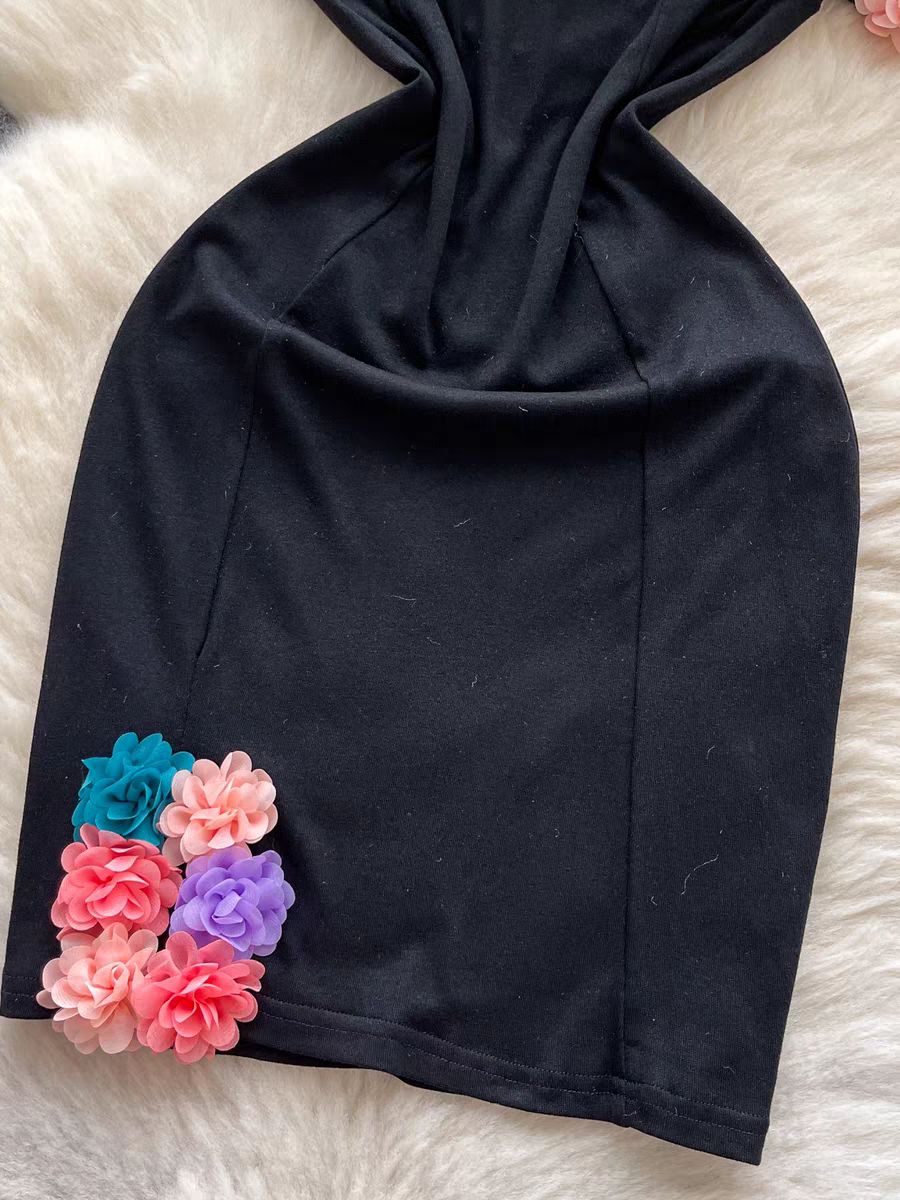 Eliot Summer Black Luxury Party Dress