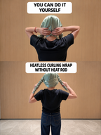 Satin Curling Hair Sleeping Cap