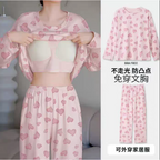 Natalie Summer Padded Pajamas Set