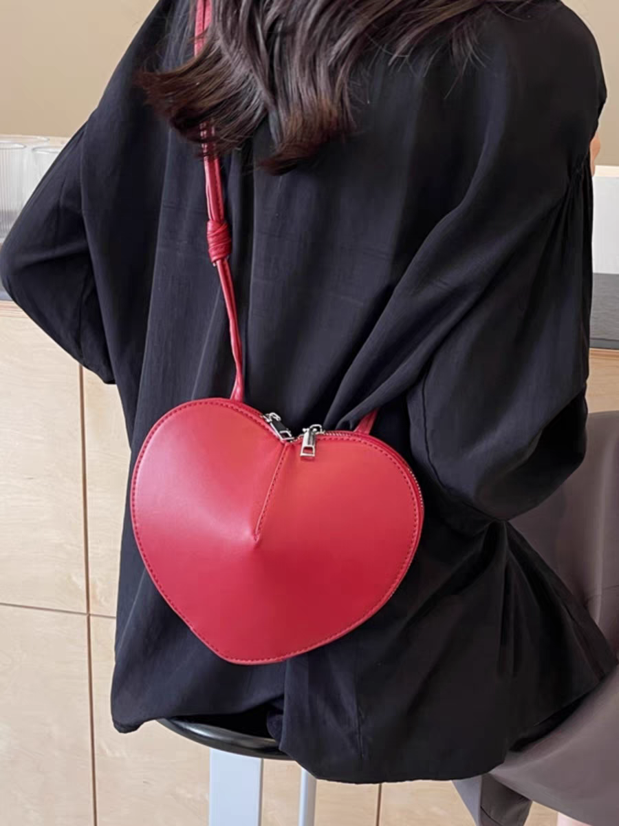 Heart Shaped CrossBody Bag