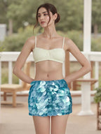 Amanda Summer Vacation Viral Shell Skirt