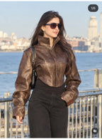 Natalie Pu Cropped Jacket