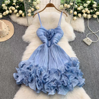 Christina Summer Ruffle Luxury Princess Dress